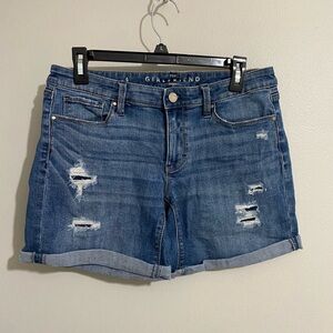 Women's Blue Denim Shorts